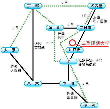 アクセス（路線図）